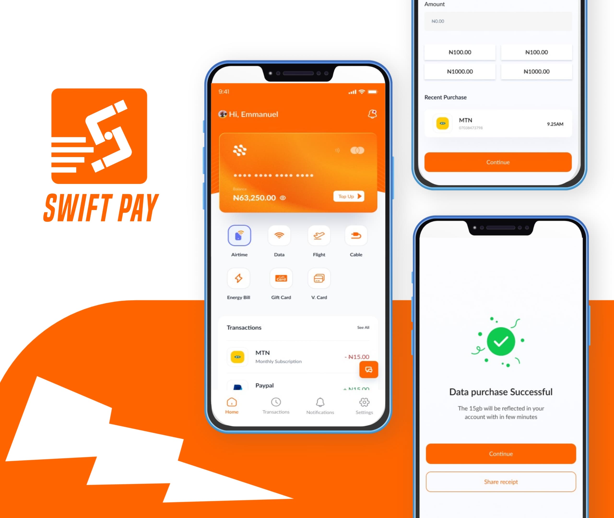 SwiftPay Mobile App